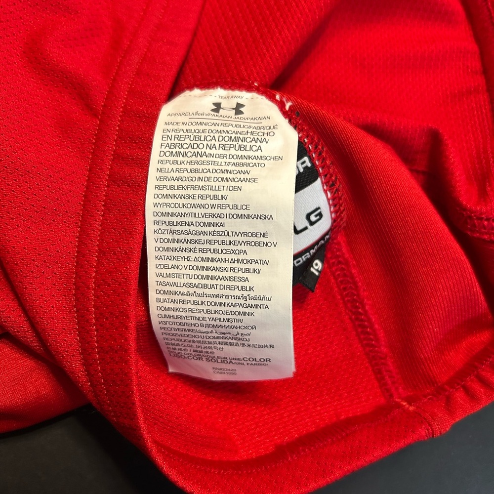 NWT UA Grid Authentic Maryland Terrapins Outlaw 2019 Jersey - Picture 2 of 6